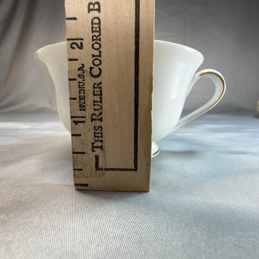 MINT Noritake Occupied Japan Tea Cup Saucer‎ Floral Gold Grandmillennial Tea Cup - Picture 10 of 12